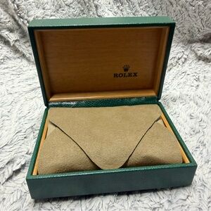 ROLEX Green Watch Box 5.75x4x2 inches